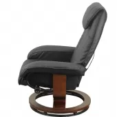 Poltrona de Massagem e Aquecimento Reclinável Elétrica Louisiana Bivolt - TPMRCPD