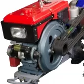 Micro Trator Motocultivador Diesel com Enxada Rotativa 16.5 hp P. Elétrica com radiador Tipo Tobata