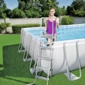 Piscina Estruturada 26.845l Frame Pool 6.71m x 3.66m x 1.32m Filtro 5678 l/h - 220v