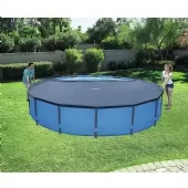 Piscina Estruturada 14.970l Circular 4.57m x 1,07m + Filtro 3.028 L/H - 220v