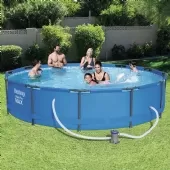 Piscina Estruturada 6.473l Steel Pro 3.66m x 76cm + Filtro 1249 L/H - 220v
