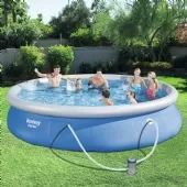 Piscina Inflável Fast Set 9.677l 4.57m x 84cm + Filtro 2.006 L/H - 220v