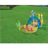 Piscina Interativa 201L Zoológico 3,38m x 1,67m x 1,29m com 3 Aros