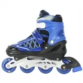 Patins Roller Semi-Pro Azul Regulável - 39 ao 42 (G)