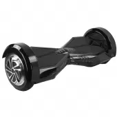 Skate Elétrico Hoverboard 8 Polegadas com Bluetooth Led e Bolsa - THB - Preto