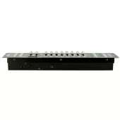 Mesa Iluminação Dmx 512 Controladora Máquina Fumaça