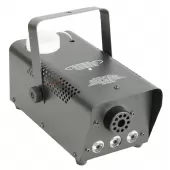 Máquina de Fumaça 600w 3 Leds 1 Watt RGB Controle sem Fio 110v
