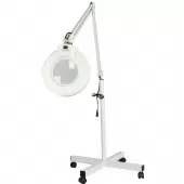 Lupa Luminária Led Tripé Branca Aumento 5x - 220v