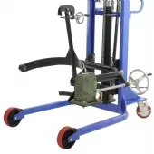 Empilhadeira Hidráulica Manual para Tambores Capacidade 0.35t Elevação 1.4m