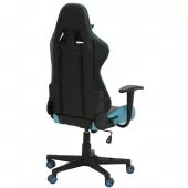 Cadeira Gamer Star X Reclinável Elevação a Gás - Preto / Azul