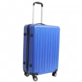 Kit 2 Malas de Viagem Rígidas em ABS 4 Rodinhas 360 - Azul