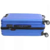 Kit 2 Malas de Viagem Rígidas em ABS 4 Rodinhas 360 - Azul