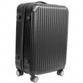 KIT Conjunto De Malas de Viagem P/M/G em Abs - Preto