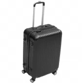 KIT Conjunto De Malas de Viagem P/M/G em Abs - Preto