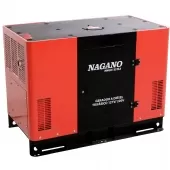 Gerador a Diesel Silenciado 13.12kva Trifásico 220v Partida Elétrica Refrigerado a Ar - NNGD13STA3