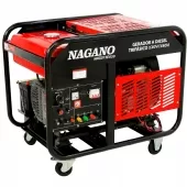 Gerador a Diesel 13.75kva Trifásico 380v Partida Elétrica Refrigerado a Ar - NNGD13EA3D