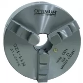 Placa de 3 Castanhas 125mm para Torno Mecânico com Furadeira fresadora De Bancada Elétrico 250 Mm 220v - TTBAD250