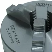 Placa de 3 Castanhas 125mm para Torno Mecânico com Furadeira fresadora De Bancada Elétrico 250 Mm 220v - TTBAD250