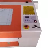 Máquina CNC Router Laser Corte e Gravação 40x40cm com Mesa de Elevação 110mm