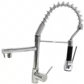 Torneira Cozinha Gourmet Monocomando 50 Cm Spray Extensor Água Quente e Fria