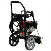 Lavadora de Alta Pressão a Gasolina 6.5hp Partida Manual 3400rpm 2500psi Motor Axial