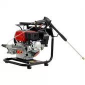 Lavadora de Alta Pressão a Gasolina 5.5hp Partida Manual 3400rpm 2200psi Motor Axial