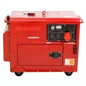 Gerador de Energia a Diesel Silenciado Trifásico 8kva 110-220v Partida Elétrica 60hz - ND9000ES3