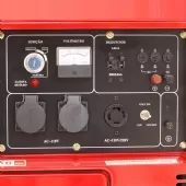 Gerador de Energia a Diesel Silenciado Monofasico 8kva 110-220v Partida Elétrica 60hz - ND9000ES