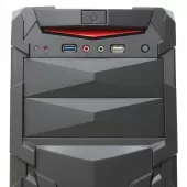 Gabinete Gamer Preto Lateral - NGGN