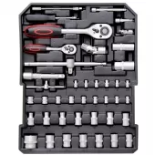 Kit Maleta de Ferramentas com Rodas 186 Peças - NMF186G