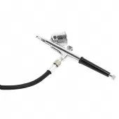 Kit Caneta Aerógrafo Pistola de Pintura 25 PSI Bico 0.3mm com Estojo