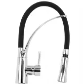 Torneira Gourmet Monocomando Cozinha Banheiro Flexível 1/2pol Quente e Frio