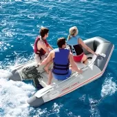 Bote Inflavel Hydro-Force 3 Pessoas Caspian PRO 2.80m x 1.52m x 42cm 2 Remos Bomba de Ar