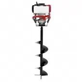 Perfurador de Solo 2hp a Gasolina Broca 200x800mm 1,4Kw Alça Dupla