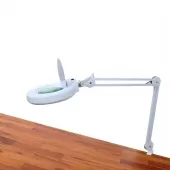 Lupa De Mesa Aumento Led 10x Luminária para Bancada - 110v
