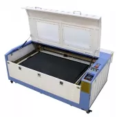 Máquina CNC Router Laser Corte e Gravação Eixo Rotativo 60x90cm 60w 220v Sensor Fluxo de Água - 220v