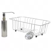 Cuba Pia Cozinha Gourmet Aço Inox com Acessórios