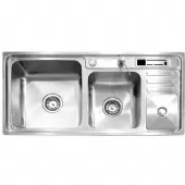 Cuba Aço Inox 304 Dupla Pia Cozinha Gourmet com Acessórios