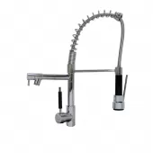 Torneira Gourmet Monocomando com Spray Extensor 70cm