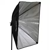 Kit Estúdio 2 Softbox 50x70cm 2 Lâmpadas Tripé 2m Bolsa