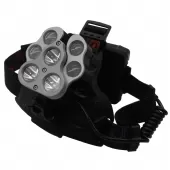 Lanterna Cabeça Recarregável 7 Leds
