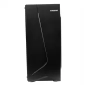 Gabinete Gamer Preto Vidro Lateral