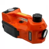 Macaco Elétrico Hidráulico 12v 4 em 1 compressor Lanterna Chave de Impacto