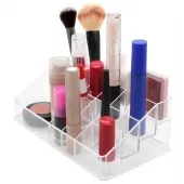 Organizador Porta Maquiagem Pincel Batom Esmaltes Acrílico