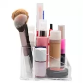 Organizador Porta Maquiagem Pincel Batom Esmaltes Acrílico