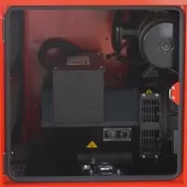 Gerador de Energia a Diesel 33kva Trifásico 380v Silenciado com QTA