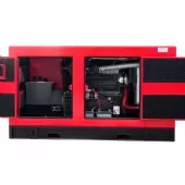 Gerador de Energia a Diesel 72kva Trifásico 380v Silenciado com QTA