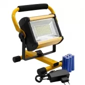 Lanterna Holofote Led Recarregável 100 Watts Longo Alcance Recarregável