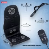 Assento e Esteira Ultra Massagem 110-220v - 60hz