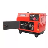 Gerador de Energia a Diesel 7kva Trifásico 110v/220v Partida Elétrica Silenciado